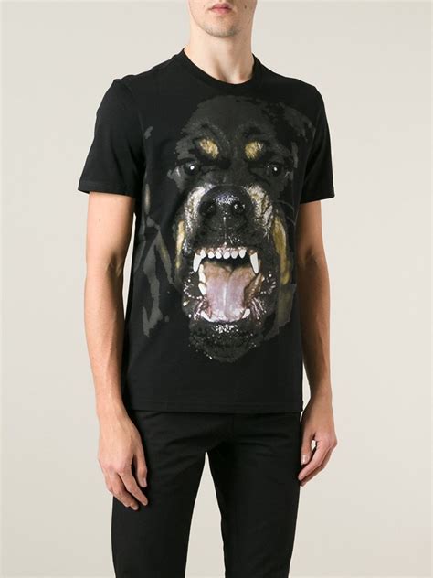 givenchy crew neck rottweiler|Givenchy rottweiler shirt for sale.